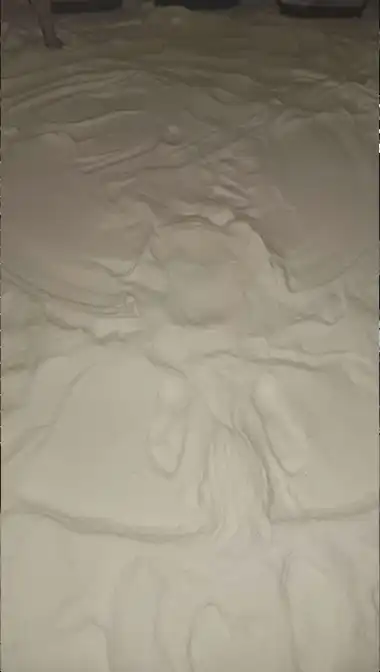 Your Angel photographed in 3000 lbs of Sea Salt.